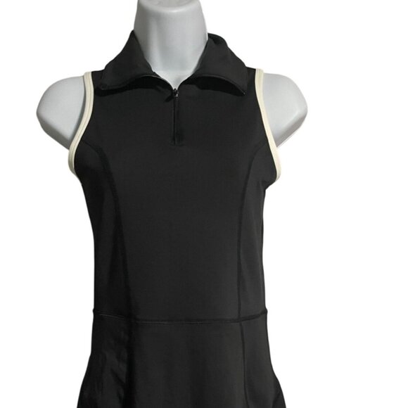 Sincerely Jules Active Womens Black Sleeveless A-Line Dress XS Golf Tennis - Picture 3 of 4